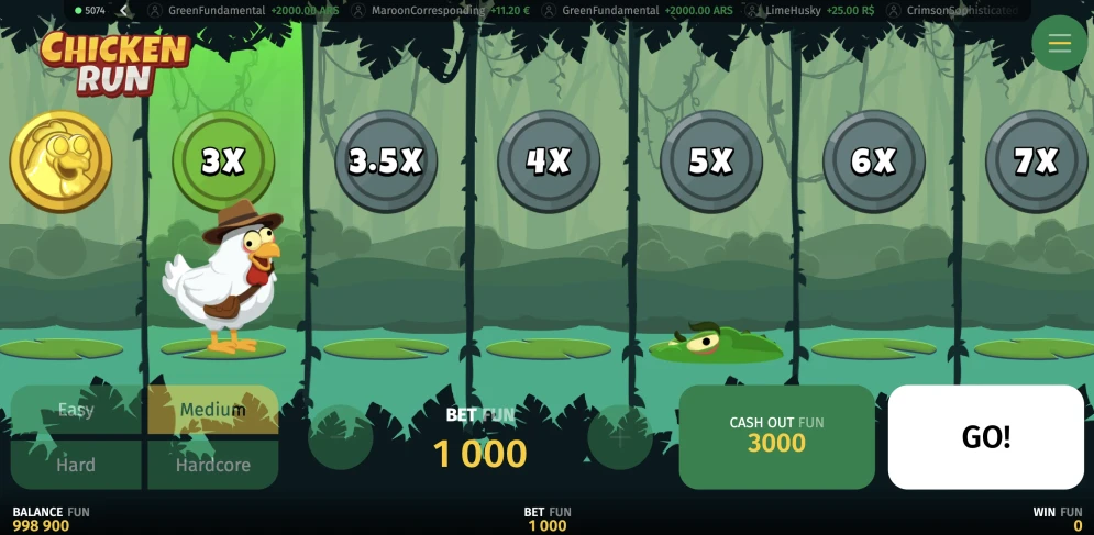 Chicken Run Game
